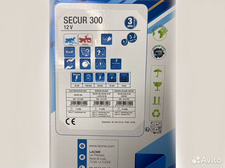 Электропастух Lacme secur 300