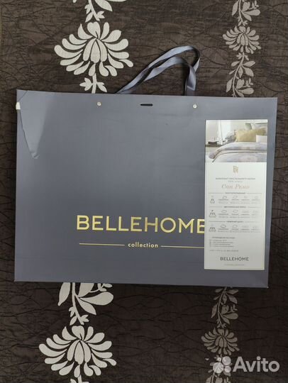 Постельное белье bellehome двухспальный евро