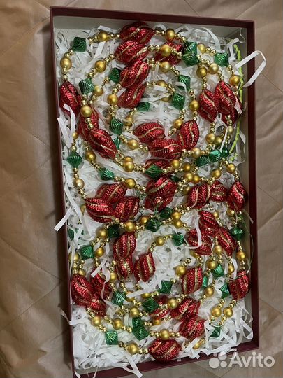 Бусы на елку