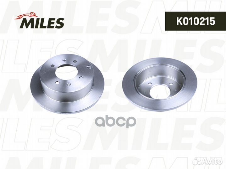 Диск тормозной задний невентилируемый K010215 M