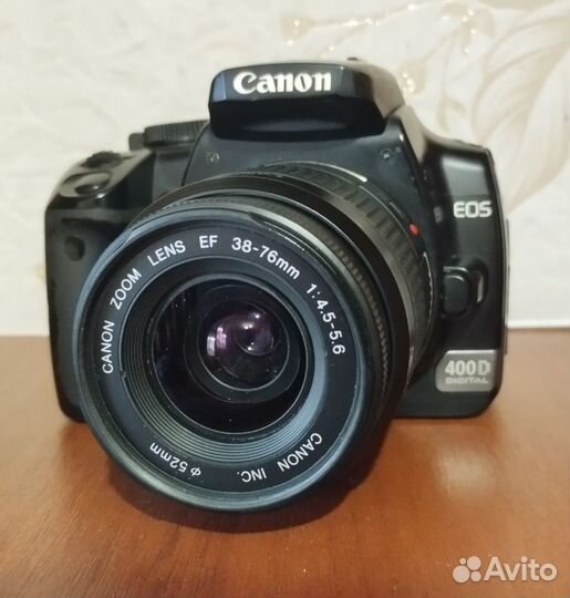 Зеркальный фотоаппарат canon 400D