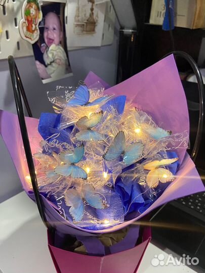 Букет из бабочек