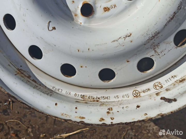 Диски 3шт штамповка Волга газ 3110 31105