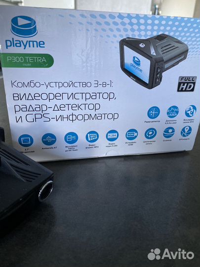 Видеорегистратор и радар Playme p300 tetra