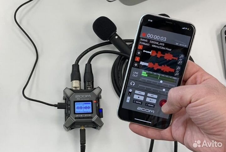 Полевой рекордер Zoom F3