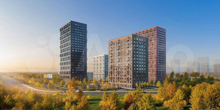 1-к. квартира, 33,4 м², 15/25 эт.