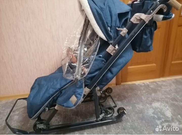 Санки коляска Nika 7 8