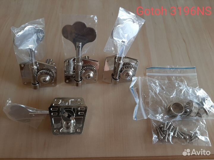 Колки для бас гитары Gotoh винтаж