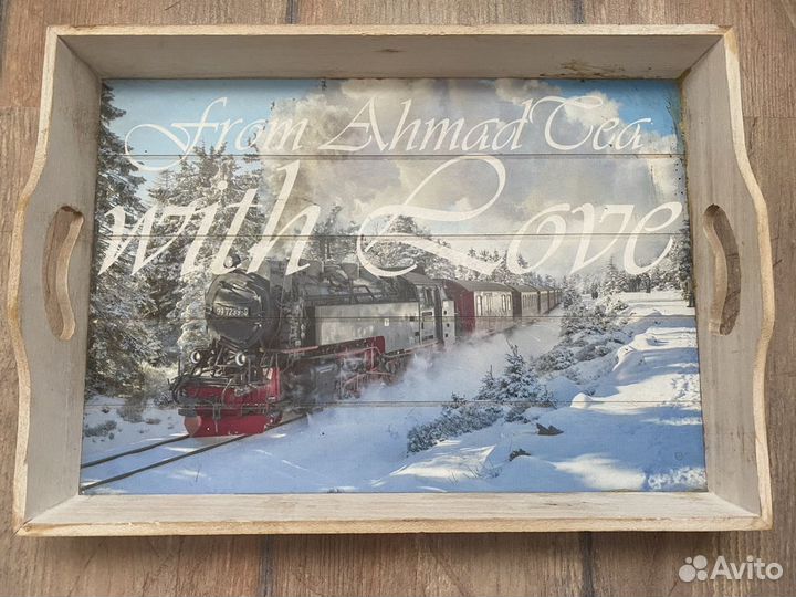 Поднос деревянный Ahmad