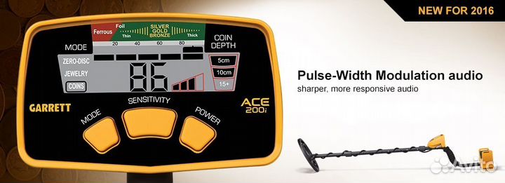 Металлоискатель Garrett ACE 200i