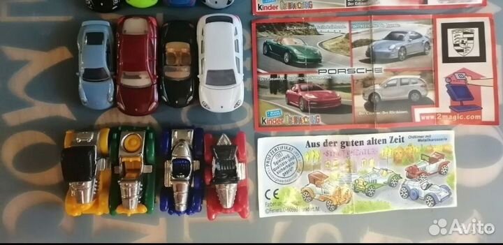 Киндер машинки Porsche 2011г