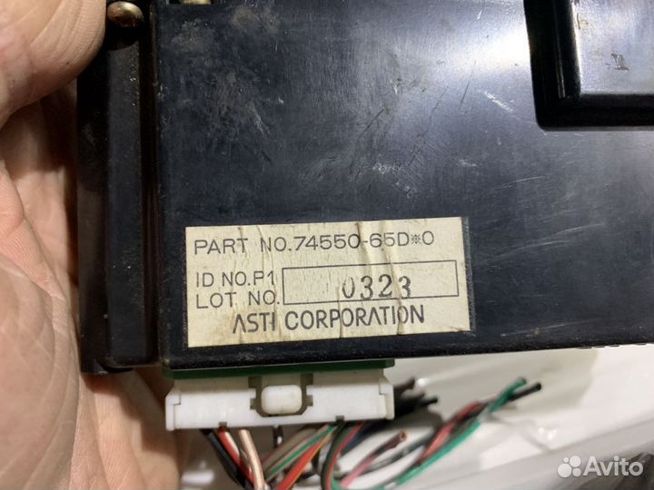 Блок кнопок печки гранд витара