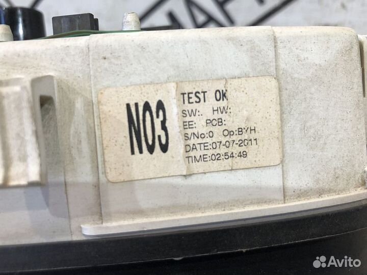 Панель приборов Hyundai Accent Тагаз с тахометром