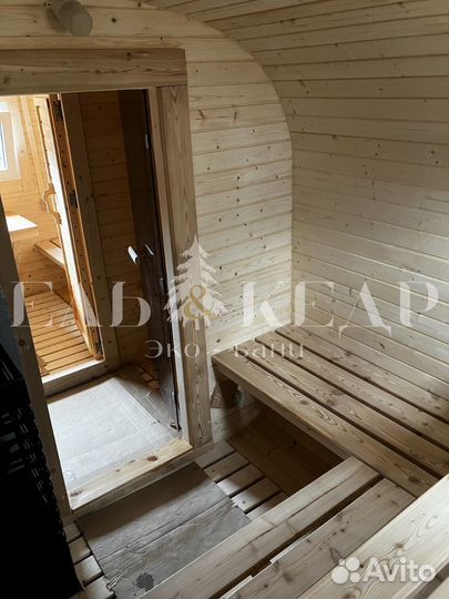 Бани - бочки от производителя под ключ