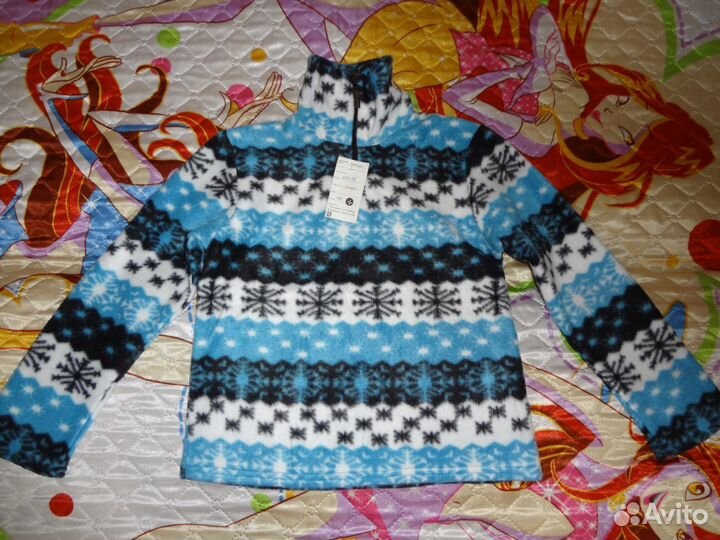 Флисовaя толстовкa нa 4-6 лет, новaя