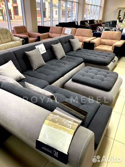 Диван буквой П