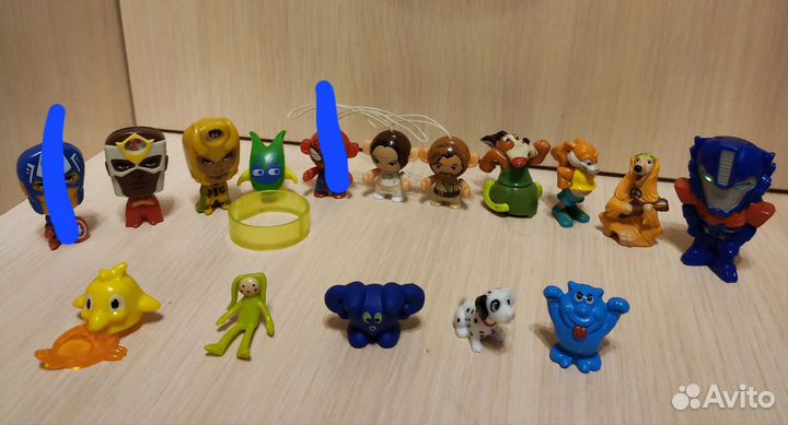 Киндер игрушки. Много разных