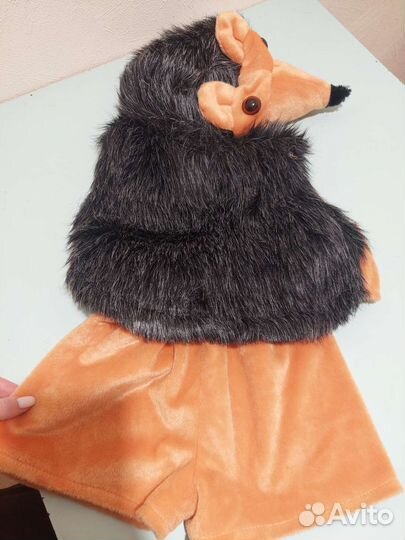 Новогодний костюм ежика