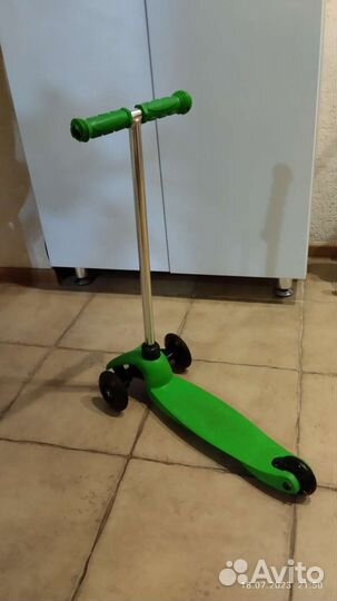 Самокат детский трехколесный бу