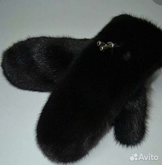 Норковые варежки