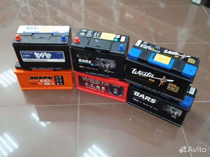 Акб для внедорожников 100ач/ доставка бесплатная