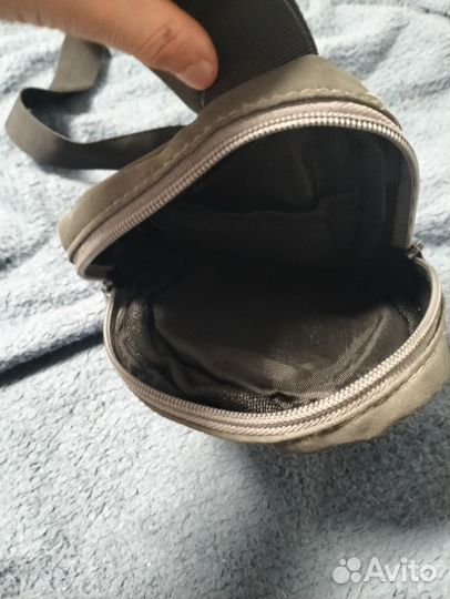 Сумка серая