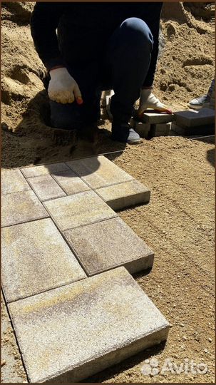 Брусчатка заказ от 120 м2