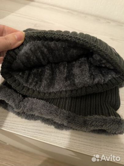 Зимний комплект шапка и снуд
