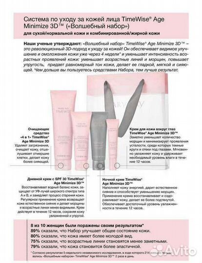 Система Temewise Mary kay, Мери кей