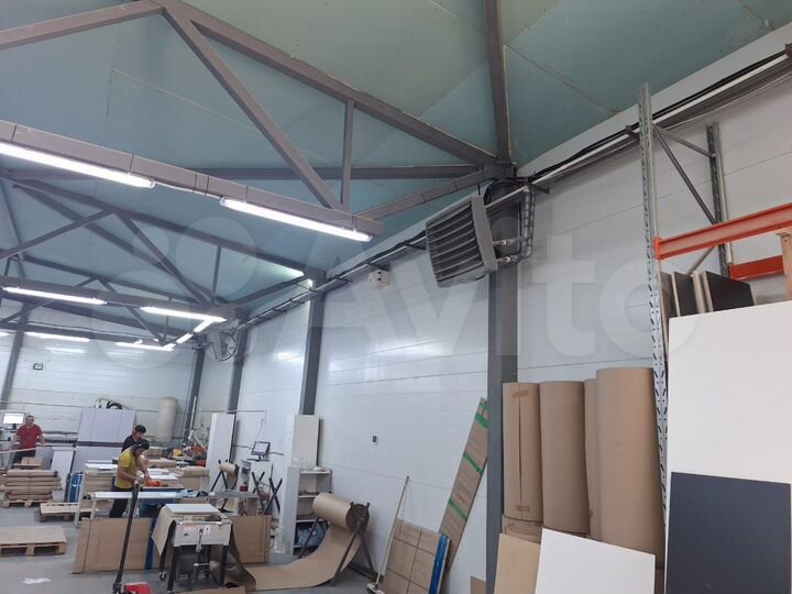 Производство, склад, теплое, коммуникации 1000 м²