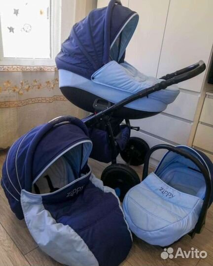 Коляска 3 в 1 zippy