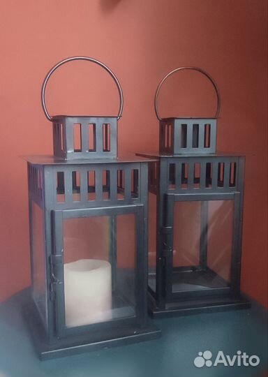 Подсвечник фонарь Икеа