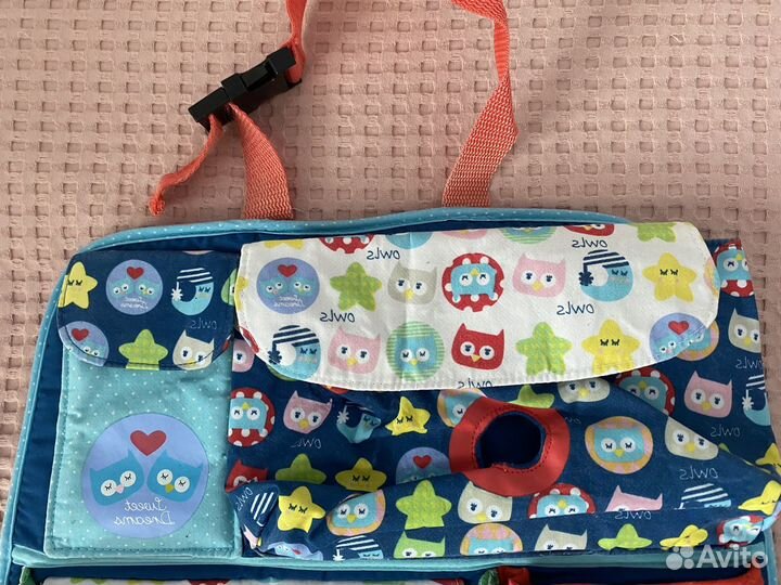 Детский органайзер в автомобиль