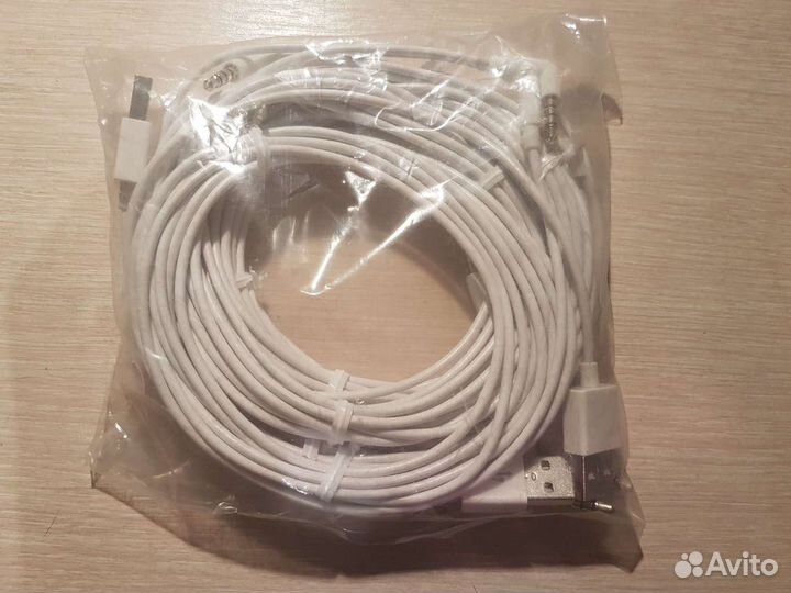 Кабель usb - aux 3 метра