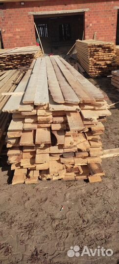 Доска обрезная 50х200х6000
