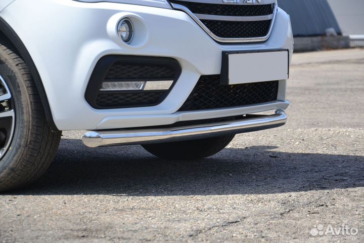 Защита перед. бампера одинарная 63 мм lifan X60