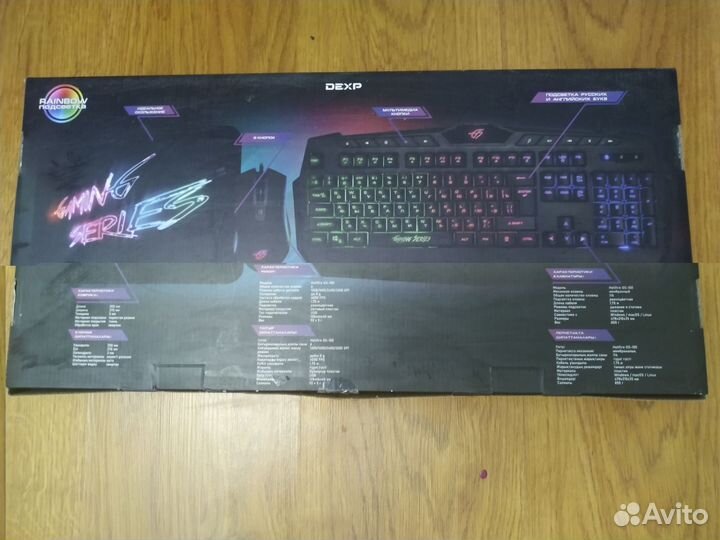 Игровой набор dexp hellfire GS-100