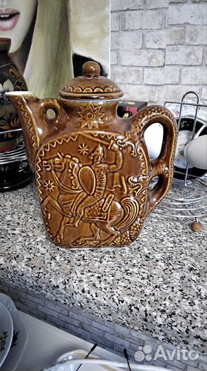 Чайник,керамика,СССР