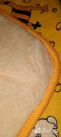 Детское одеяло из натуральной шерсти