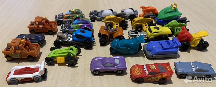 Машинки от киндер сюрприза