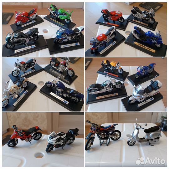 Модели мотоциклов 1 18