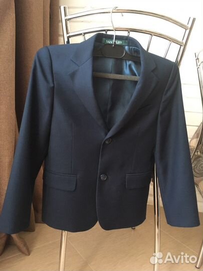 Школьный пиджак для мальчика на рост 128