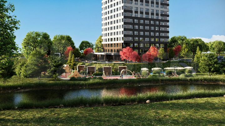 3-к. квартира, 121,4 м², 25/25 эт.