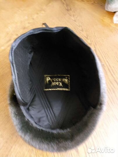 Меховая мужская кепка
