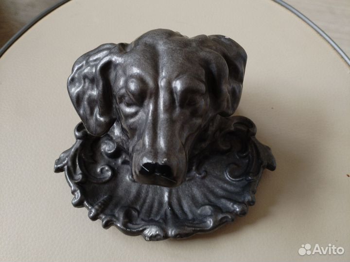 Голова собаки пепельница. СССР