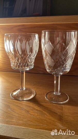 Фужеры хрустальные СССР