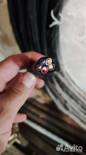 Кабель ввг нг 5х10