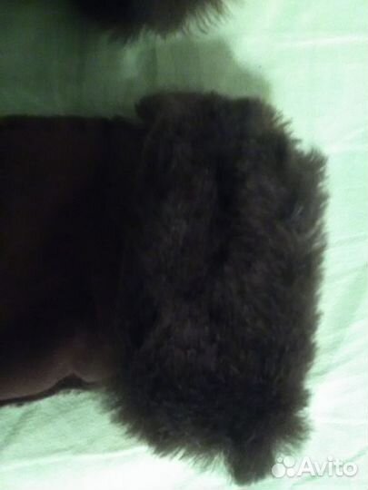 Варежки из натуральной овчины ручная работа