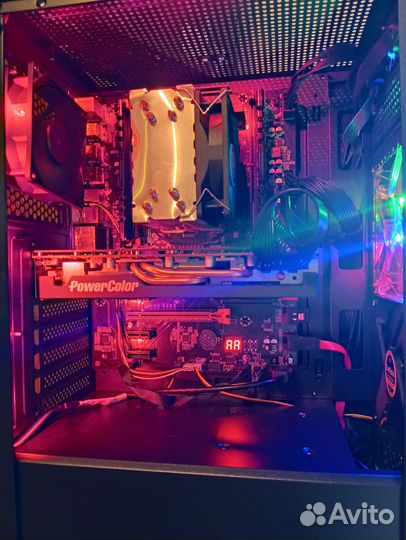 Top пк Rx 5700XT OC(rtx3060) ядер 8 (16) +16Гб+SSD