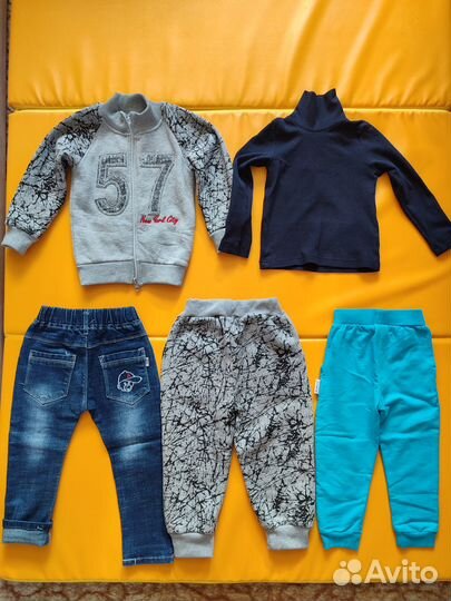 Вещи пакетом на мальчика 86 92